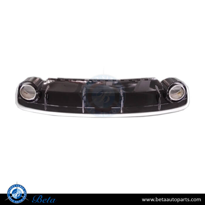 RSQ7 Look Rear Diffuser with Exhaust Tips for Audi Q7 2016-up models, Part Number 4M0807434 RSQ7 Look Rear Diffuser with Exhaust Tips for Audi Q7 2016-up models, Part Number 4M0807434